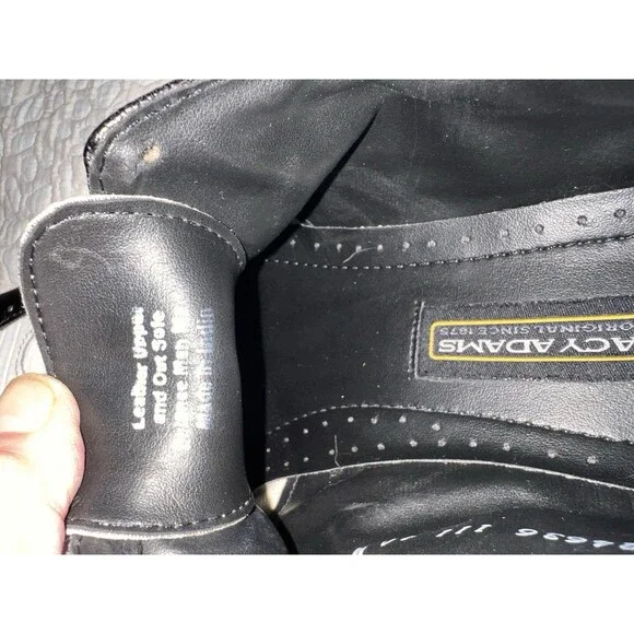 Stacy Adams Spectator Rockabilly  Men's 10M Alligator Leather Lace-Up Dress Shoe - Picture 6 of 10